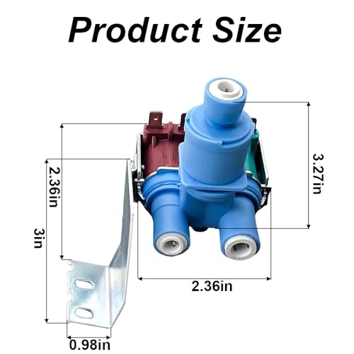Plus de glaçons ? Électrovanne W10179146 compatible Kenmore et Whirlpool