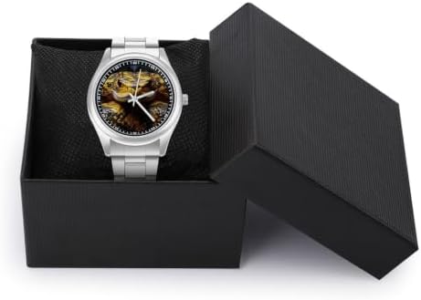 Minimalist Stainless Steel Band Watch for Man, Business Wristwatch — view 2