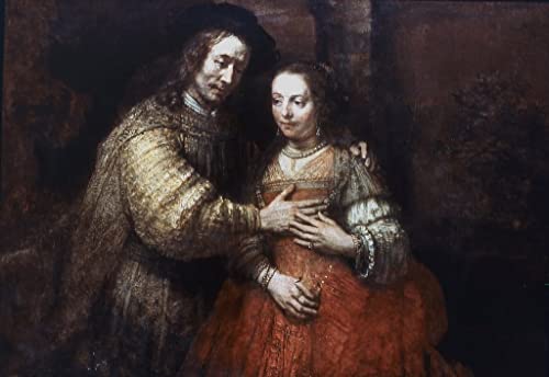 Tableau la mariée juive habiller un grand mur vide poster 60x90cm