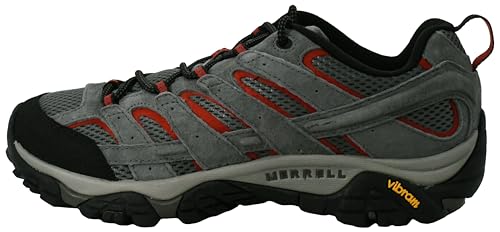 Merrell Sapato masculino Moab 2 Vent para caminhada, Cinza carvão, 9.5 Wide
