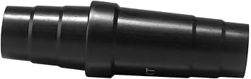 1Pc Black Vacuum Hose Adapter Vacuum Cleaner Tool Adapter Hose Connector Vacuum Cleaner Hose Fitting ABS Material Vacuum Hose Reducer Vacuum Parts Accessories 5.67""L x 1.24""W