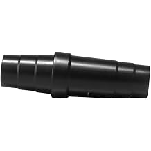 1Pc Black Vacuum Hose Adapter Vacuum Cleaner Tool Adapter Hose Connector Vacuum Cleaner Hose Fitting ABS Material Vacuum Hose Reducer Vacuum Parts Accessories 5.67""L x 1.24""W
