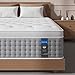 Sleepmax Extra Firm Queen Mattress 12 Inch - Hotel-Collection Hybrid Mattress Pain Relief - Extra Lumbar & Hip Support - Cooling Firm Bed in a Box - 365-Night Trial, Forever Warranty, Fiberglass-Free