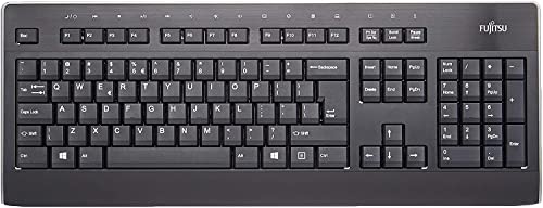 Preisvergleich Produktbild Fujitsu KB955 Tastatur USB QWERTY UK Englisch