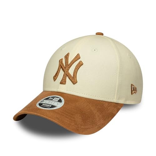 New Era New York Yankees Faux Suede 9Forty Women Cap Beige/Brun