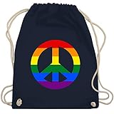 Tolles Motiv für Homosexuellen und Frauen, die an vielen Anlässen mit Peace-Zeichen überzeugen wollen