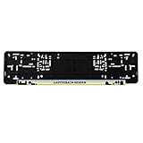 Komplett: Grundplatte und Leiste