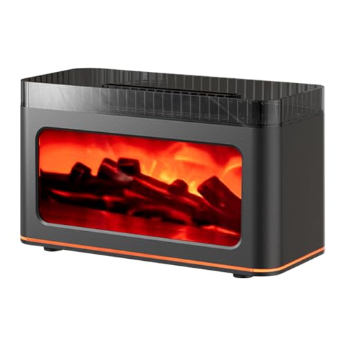 Diffusore dell'aroma dell'olio essenziale con il diffusore dell'aroma del fuoco della luce di 7 colori per la