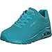 Produktbild Skechers Damen on Air UNO Stand AUF Luft, Türkisfarbenes Durabuck-Mesh, 42 EU