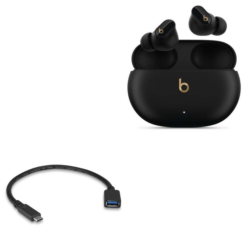 BoxWave Cable Compatible with Beats Studio Buds + - USB Expansion Adapter, Add USB Connected Hardware to Your Phone