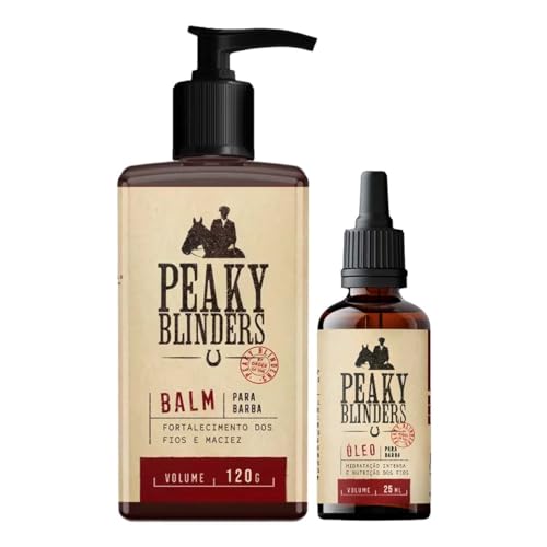 Don Alcides, Kit Balm e Óleo Para Barba Peaky Blinders Don Alcides