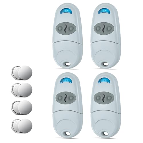 2PCS Telecomando Cancello Universali per Garage Cancelli, Trasmettitore Portachiavi a 433,92MHz Compatibile con CAME Top432NA/432EE/432EV/432A/432M/432S/T432