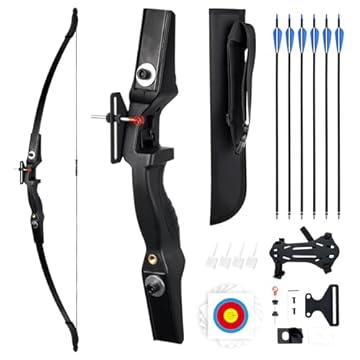 hunting bow and arrow set