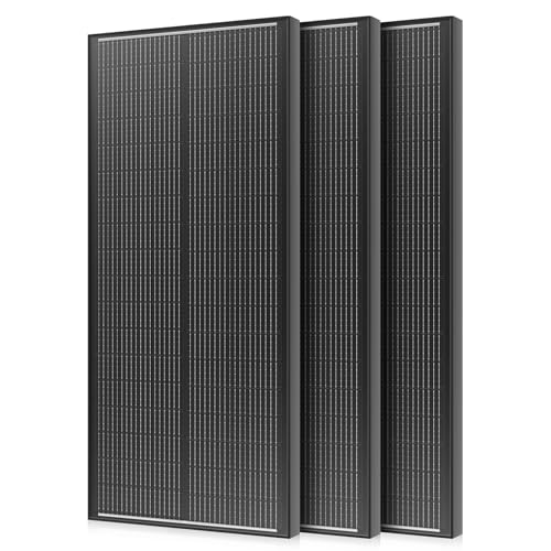 Rvpozwer 300W 3-Piece N-Type Solar Panels