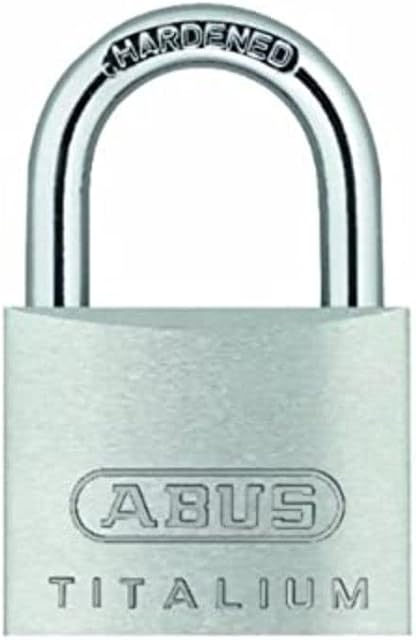 Abus 64TI/20 Titalium kłódka 20 mm 2 sztuki