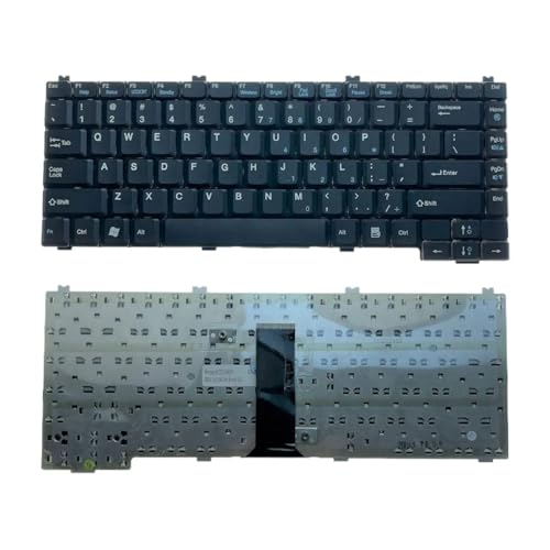 Clavier américain Advent 6001 7098 avec touches robustes et nappe K020346S1 intégrée