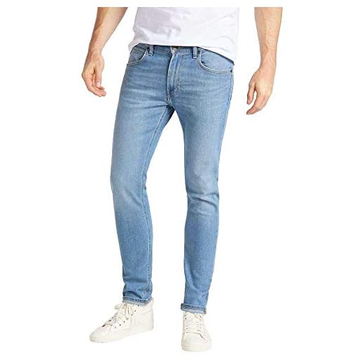 Lee Luke jeans för män, Blå (Hawaii Light Fm), 28W X 32L