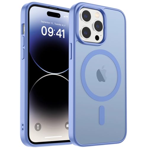 zapica Magnetic for iPhone 14 Pro Max Case, Blue Purple