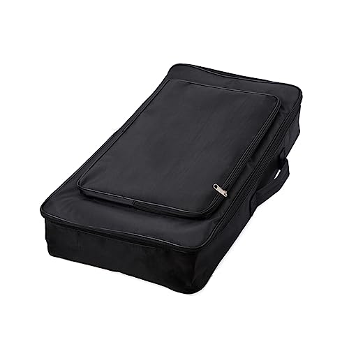 Toddmomy M601 Pedalboard Bag Comfortable Handle Durable Storage Case for Effects Pedals