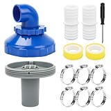 Ytwehela Pool Einlaufdüse Drehbar Pool Auslassdüse 32mm，für Intex Bestway Pool Einlaufdüse Verstellbar Einlaufdüse Pool Düse Auslass Ausströmer Zubehör