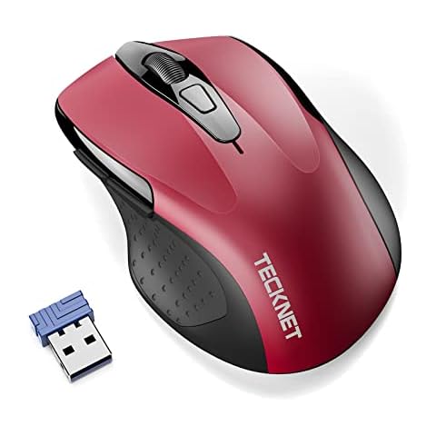 TECKNET Ratón Inalámbrico Ergonómico con 5 Niveles 2600 dpi Cover