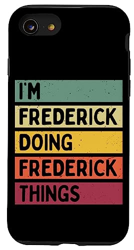 I'm Frederick Doing Frederick Things �ʔ��� �p�[�\�i���C�Y �X�}�z�P�[�X iPhone SE (2020) / 7 / 8 �p