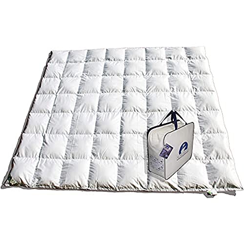 Nordream - Dolomitas Edredón Nórdico 90 plumón, 220x240, Grosor 100 gr/m² Cover