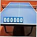 WHAMVOX Table Tennis Score Counter Board Flipping Scorekeeper for Basketball Volleyball and Baseball Numbers Safe and Practical Design for Judges and Sports Events