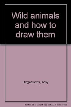 Hardcover Wild animals and how to draw them Book