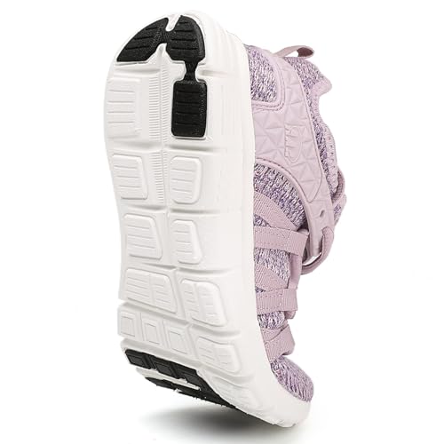 Image of INZCOU Running Shoes Lightweight Tennis Shoes Non Slip Gym Workout Shoes Breathable Mesh Walking Sneakers
