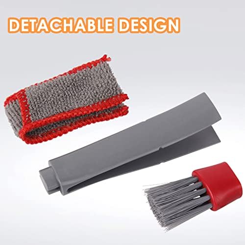DRAMBOR venetian blind cleaner Tool, 2PCS Venetian Blind Duster, Detachable Duster for Blinds Suitable for Blinds, Car Air Outlets, Dashboards, Keyboards, Seat Cracks, etc.