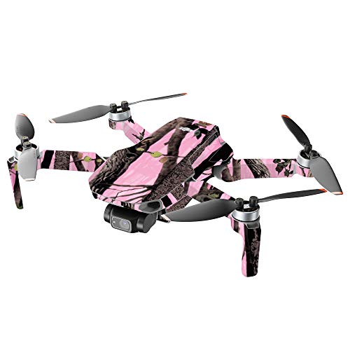 Image of MightySkins Compatible with DJI Mini 2 Portable Drone - Pink Tree Camo | Protective, Durable, and Unique Vinyl Decal wrap Cover | Easy to Apply, Remove, and Change Styles | Made in The USA