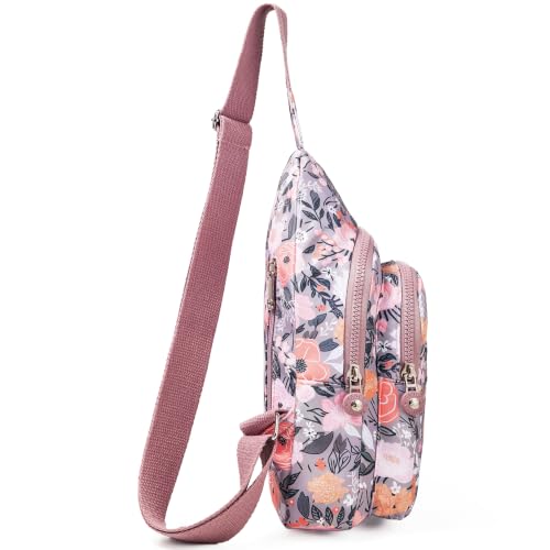 Image of Banelu Small Sling Backpack Crossbody Bags for Women Men, Sling Bag Cross Body Bag Fanny Packs Crossbody Purses