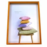 KING フォトフレーム JK101-A5-BR 木製額 ブラウン H829559