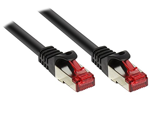 Cable LAN Patch Cat 5e 5 m RJ45 Negro miniatura 1