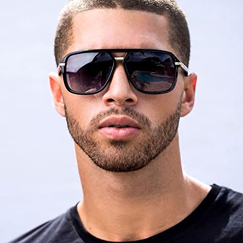 Prive Revaux The Bruce 2.0 Navigator Sunglasses – Handcrafted, Polarized Lenses, 100% UV Protection – For Men4