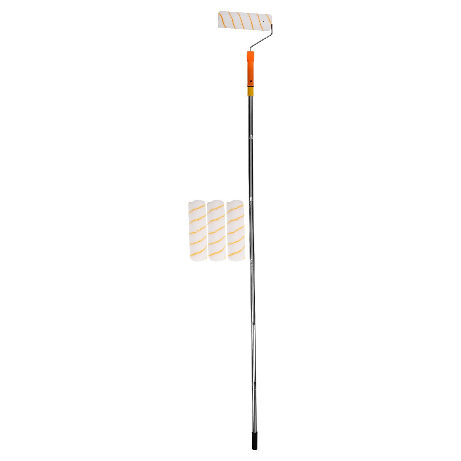 Roller de peinture télescopique pour peinture murale et angles précis