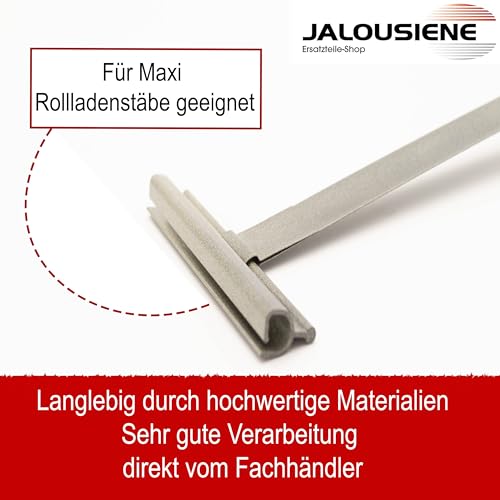 4x Maxi Rolladen Aufhängefeder 1272- Aufhängefedern für Rolladen - Rollladen-Feder - Rolladen Befestigung - Rolladen Befestigungsfeder - Stahlfeder Aufhängefeder