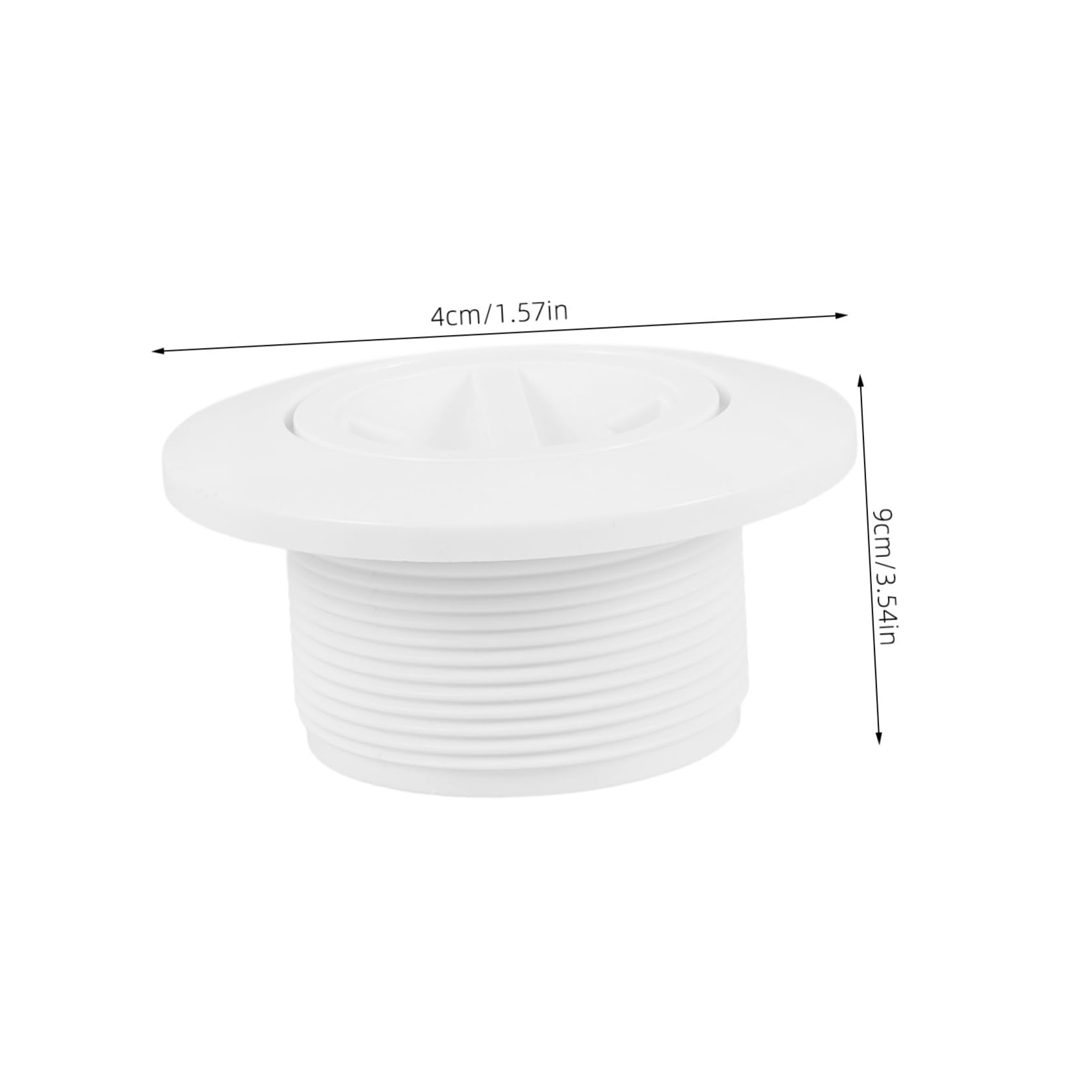 BESPORTBLE Pool Water Drain Cover Suction Protection Pool Vacuum Head Skimmer Lid Non-Slip Surface Weatherproof