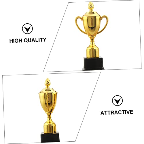 BESPORTBLE 4 Pçs Troféu De De Plástico Medalhas De Futebol Troféus De Plástico Brinquedos Esportivos