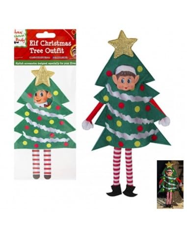 PMS International Group Plc DIsfraz Elfo Travieso de Arbol de Navidad