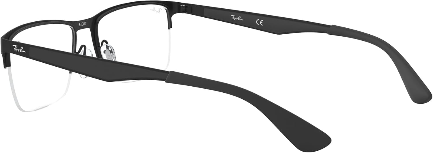 Ray-Ban Unisex Rx6335 Rectangular Prescription Eyeglass Frames - Image 5