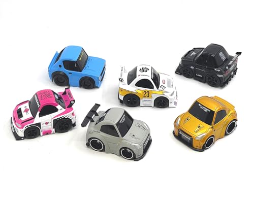 Mini GT QubeCarz Serie #1 Set 6 Autos 1:64 miniatura 2