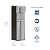 Brio Moderna Bottom Load Water Cooler Dispenser - Tri-Temp, Adjustable Temperature, Self-Cleaning, Touch Dispense, Child Safety Lock, Holds 3 or 5 Gallon Bottles, Digital Display and LED Light