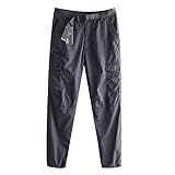 Bequem und flexibel Jogging-Jogginghose für Herren Gebürstete Fleece-Hosen aus elastischem Bund mit offenen Saummanschetten Gym Active Sports Trousers XXL