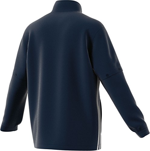 Adidas Cw1266 veste hommes zippée noire sportwear décontractée