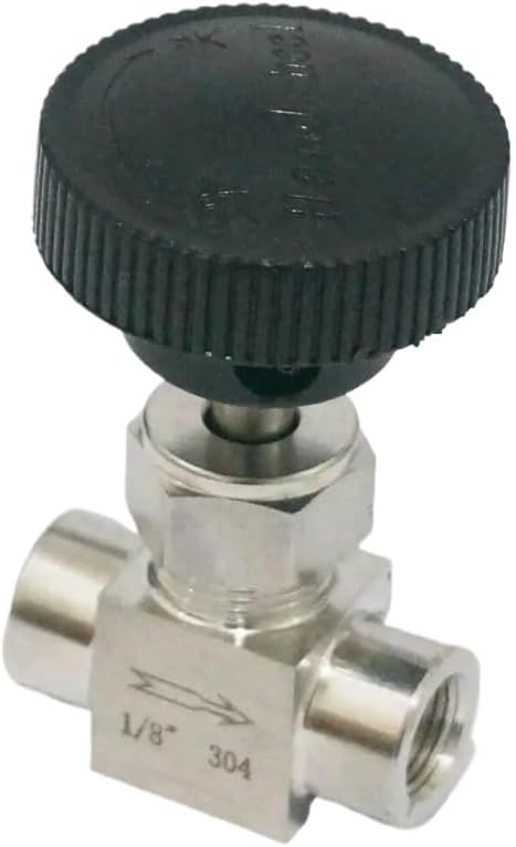 1/8" Equal female Thread 304 Stainless Steel shut off valve Needle Valve 915 PSI