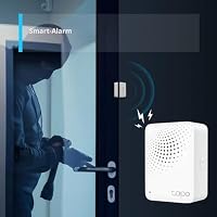 Tapo Smart Hub mit Klingelton H100, für Sensoren/Schalter, verbinde bis zu 64 -Geräte, 19 Klingeltöne, Nicht kompatibel mit Kasa KE100 – Ansicht 6