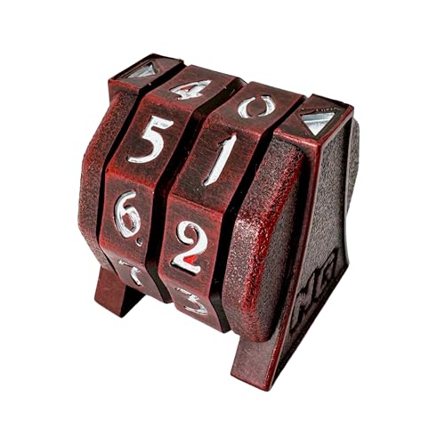 NERD GEAR Commander Essentials Kit - Ultimate Accessory for MTG Commander EDH - MTG Command Zone Tray - Health Counter - Spin Down Dice - Dry Erase Tokens (Chaos Red) by NERD GEAR - Image 5