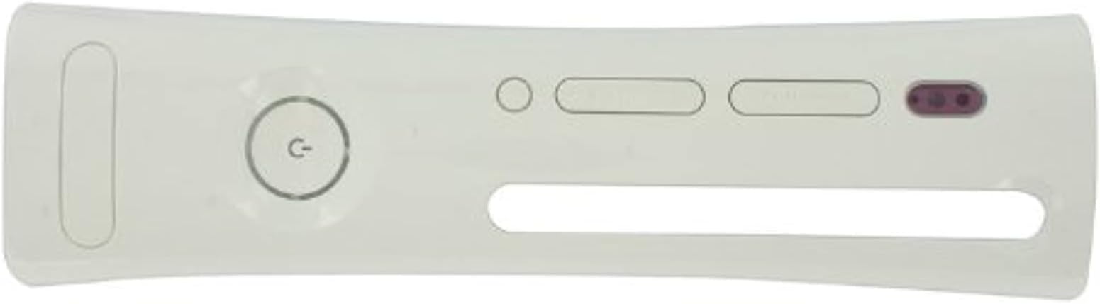 eForBuddy Replacement Plastic Front Faceplate Cover for Xbox 360, White
